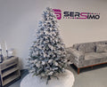 Brad artificial Christmas Deluxe by Sersimo, Kovalivka Select nins, integral 3D, 210cm