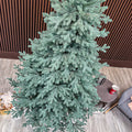 Brad artificial Christmas Deluxe by Sersimo, Viena Select argintiu, integral 3D, 230cm