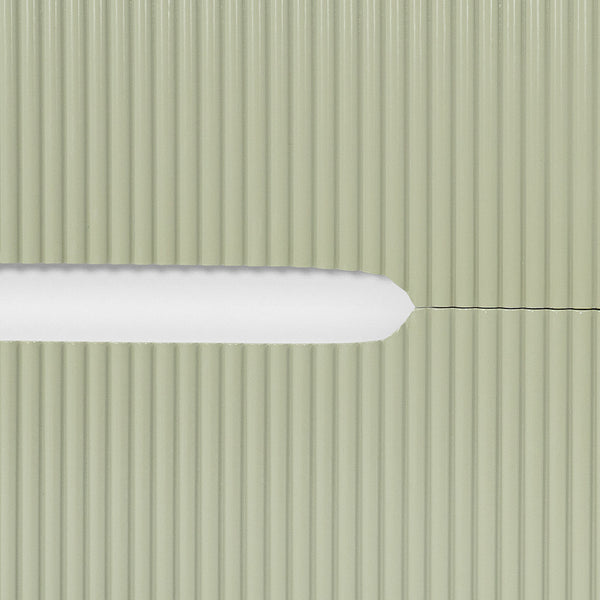 Leziter Set mobilier baie Trent 120 cu lavoar, oglinda, 60x120 cm, alb-verde