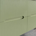 Leziter Set mobilier baie Trent 120 cu lavoar, oglinda 60x120 cm, verde deschis