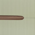 Leziter Trent Mobilier de baie 60 cm lavoar ceramic (2 sertare) cu oglindă 60x80 cm stejar sunset-olive verde