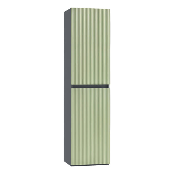 Leziter Dulap suspendat Trent gri antracit-verde fistic