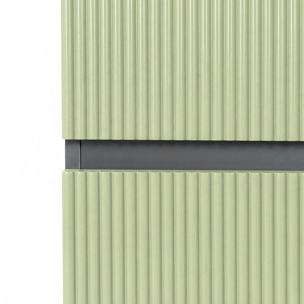 Leziter Dulap suspendat Trent gri antracit-verde fistic