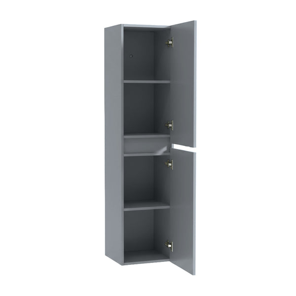 Leziter Dulap baie suspendat Trent, lateral, gri antracit