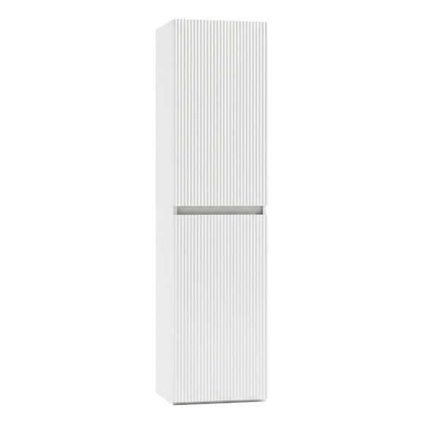 Leziter Dulap baie suspendat Trent, lateral, alb