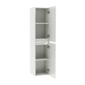 Leziter Dulap baie suspendat Trent, lateral, alb