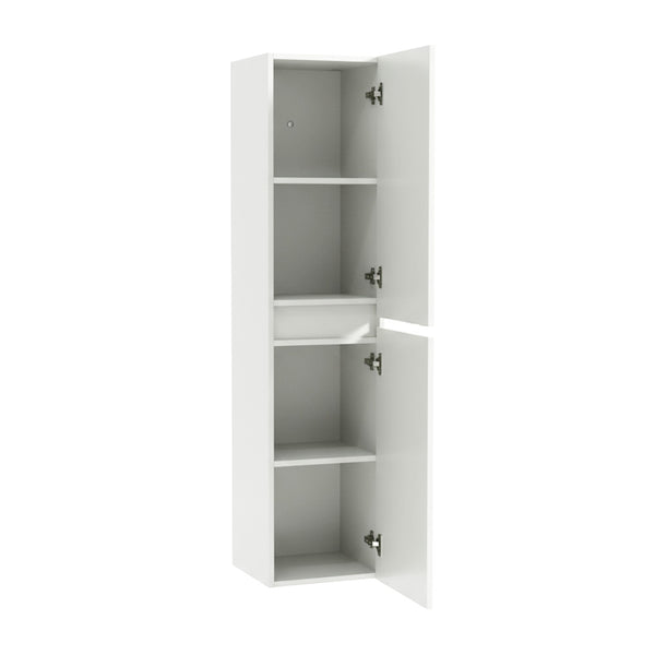 Leziter Dulap baie suspendat Trent, lateral, alb