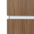 Leziter Dulap baie suspendat Trent, lateral, stejar alb-sunset