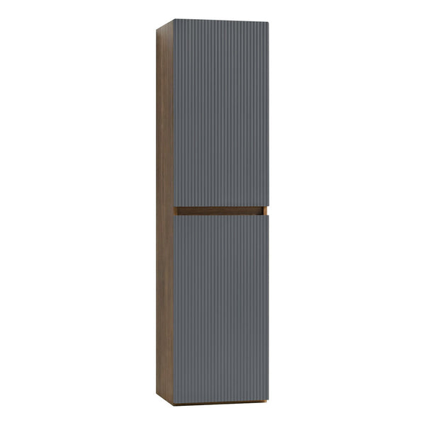 Leziter Dulap lateral suspendat Trent stejar sunset-gri antracit