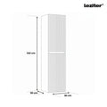 Leziter Dulap lateral suspendat Trent stejar sunset-gri antracit