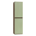 Leziter Dulap lateral suspendat Trent stejar apus de soare-verde fistic