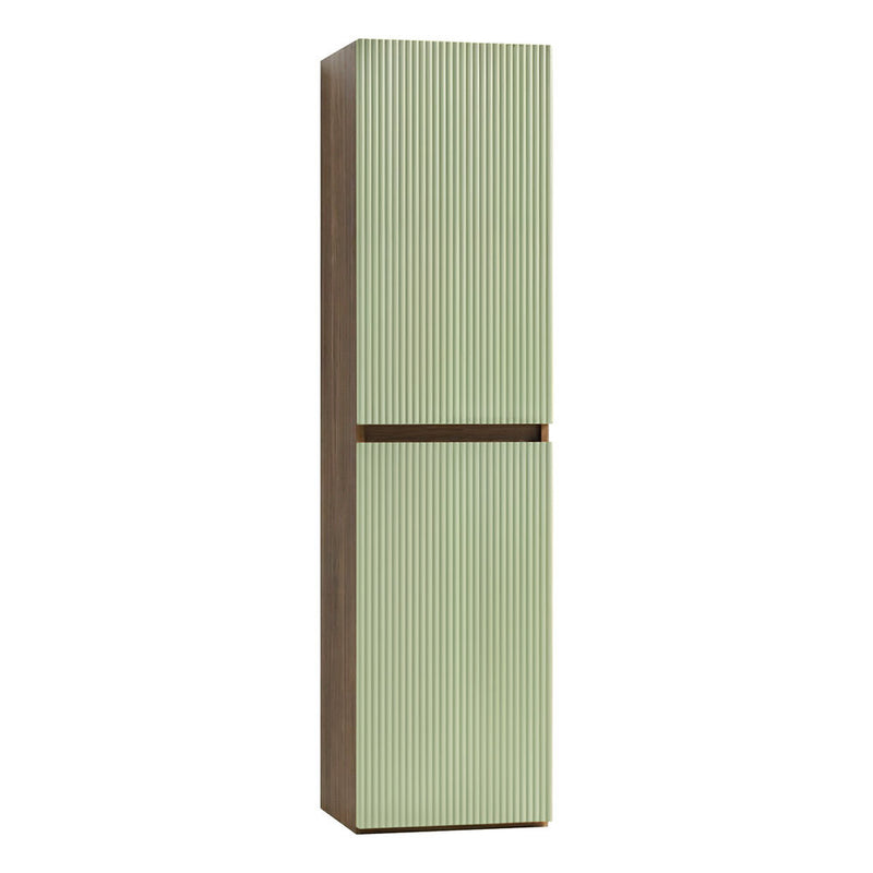 Leziter Dulap lateral suspendat Trent stejar apus de soare-verde fistic