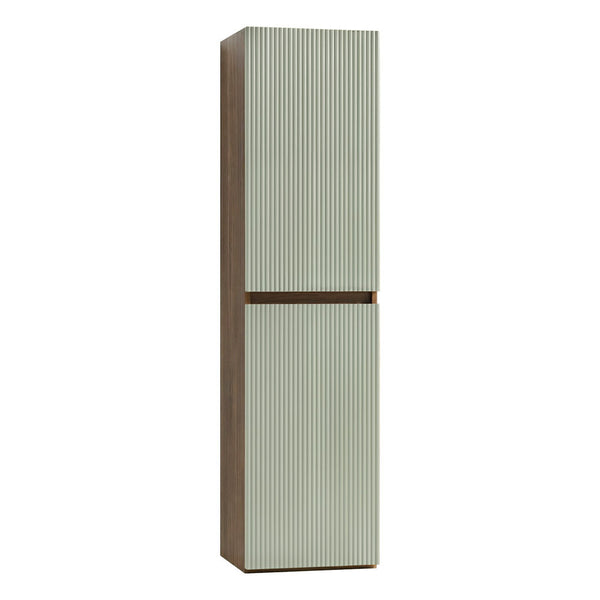Leziter Trent suspendat side cabinet apus de soare stejar verde de măsline