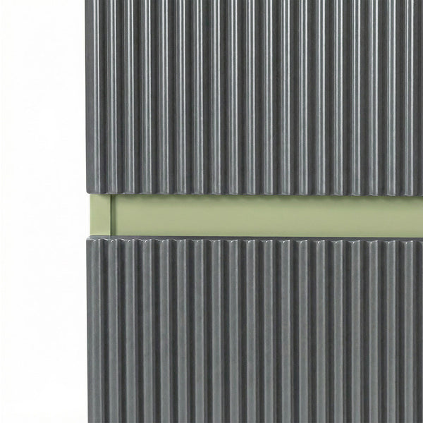 Leziter Dulap suspendat Trent verde fistic - gri antracit