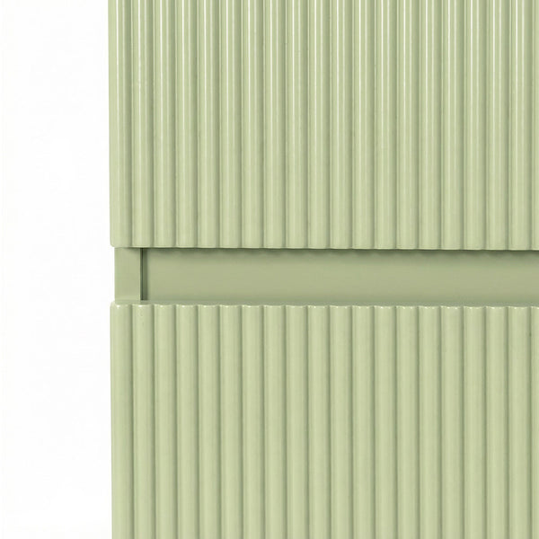 Leziter Dulap baie suspendat Trent, lateral, verde deschis