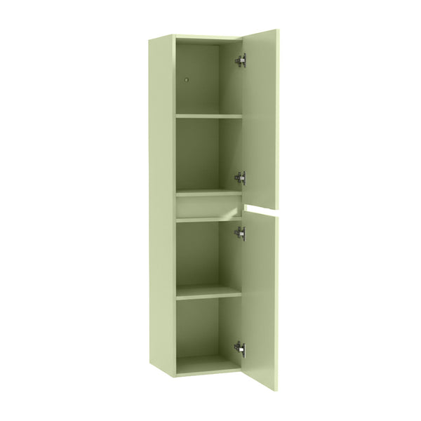 Leziter Dulap baie suspendat Trent, lateral, verde deschis