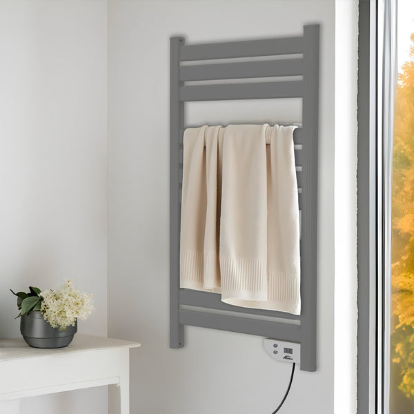 Leziter Uscător electric de prosoape radiator 500W gri