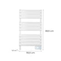 Leziter Uscător electric de prosoape radiator 450W alb