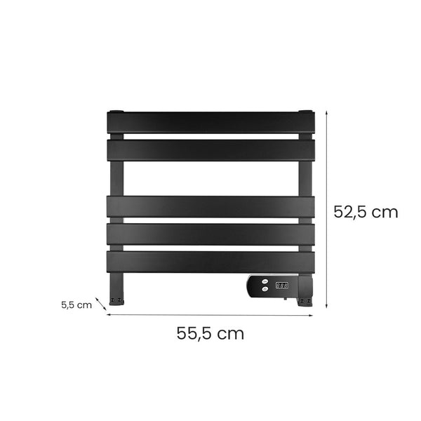 Leziter Uscător electric de prosoape radiator 150W negru