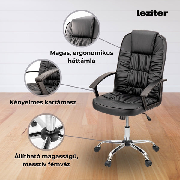 Leziter Scaun rotativ de birou Bristol