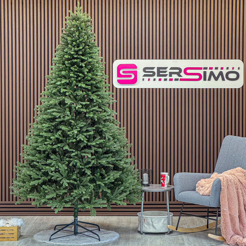 Brad artificial Christmas Deluxe by Sersimo, Carpati, 2D+3D, 250cm