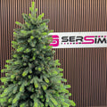 Brad artificial Christmas Deluxe by Sersimo, Carpati cu varfuri verzi, 2D+3D, 250cm