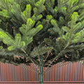 Brad artificial Christmas Deluxe by Sersimo, Carpati cu varfuri verzi, 2D+3D, 250cm