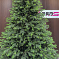 Brad artificial Christmas Deluxe by Sersimo, Carpati cu varfuri verzi, 2D+3D, 250cm