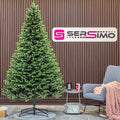 Brad artificial Christmas Deluxe by Sersimo, Carpati cu varfuri verzi, 2D+3D, 250cm