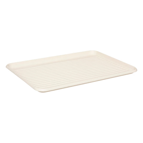 Suport vase 5Five Mayaj cu 1 nivel, otel si plastic, 43x32x13 cm, bej