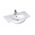 Leziter Lavoar ceramic cu aripi V75 75x48 cm