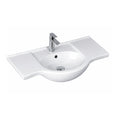 Leziter Lavoar ceramic cu aripi V85 85x48 cm