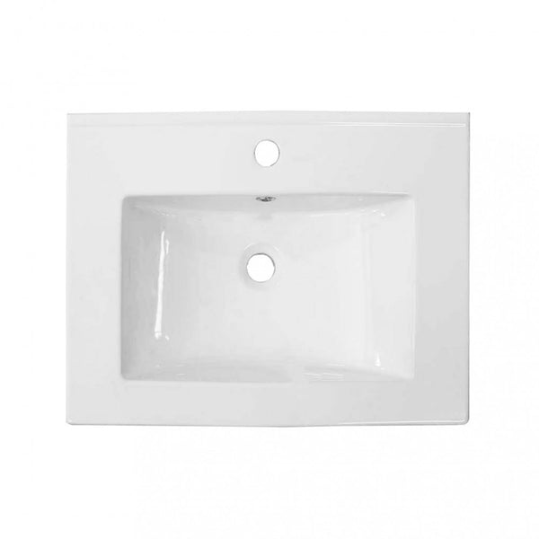 Leziter V950 - Lavoar cu design plat 18x60x46 cm