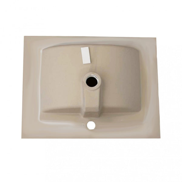 Leziter V950 - Lavoar cu design plat 18x60x46 cm