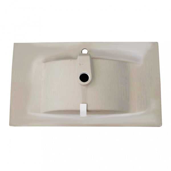 Leziter V952 - Lavoar cu design plat 18x81x46 cm
