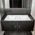 Leziter V956 - Lavoar cu design plat 18x120x46 cm