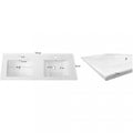 Leziter V956 - Lavoar cu design plat 18x120x46 cm