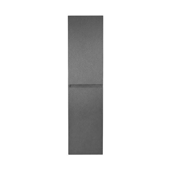 Leziter Dulap baie suspendat Vario Forte 35, lateral, antracit-antracit