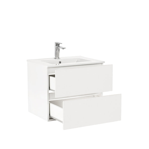 Leziter Masca chiuveta baie Vario Forte 60 cu lavoar, alb-alb