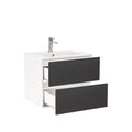 Leziter Set mobilier baie Vario Forte 60, alb-antracit