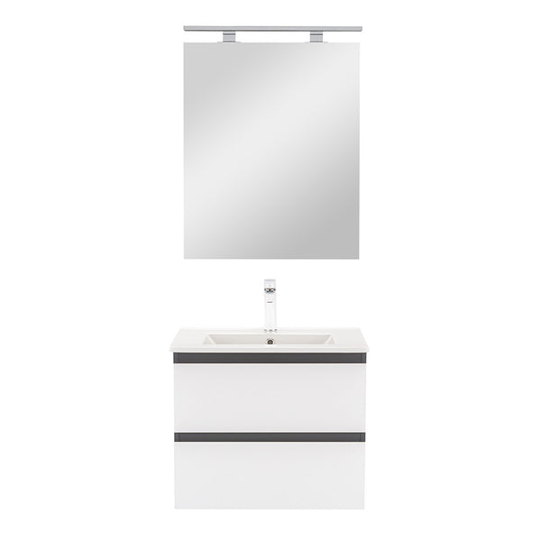 Leziter Set mobilier baie Vario Forte 60, antracit-alb