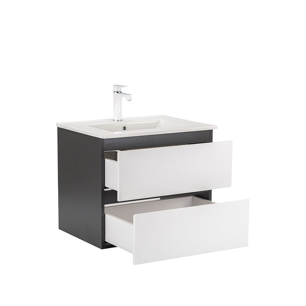 Leziter Set mobilier baie Vario Forte 60, antracit-alb
