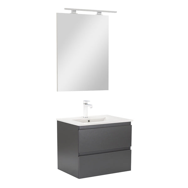 Leziter Set mobilier baie Vario Forte 60, antracit-antracit