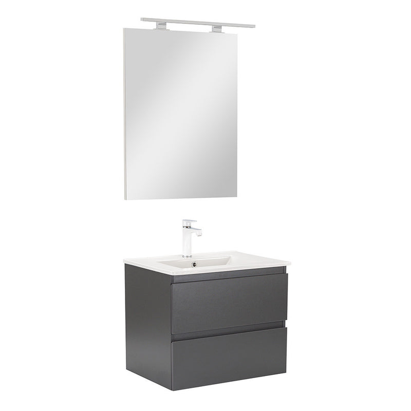 Leziter Set mobilier baie Vario Forte 60, antracit-antracit