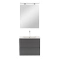 Leziter Set mobilier baie Vario Forte 60, antracit-antracit