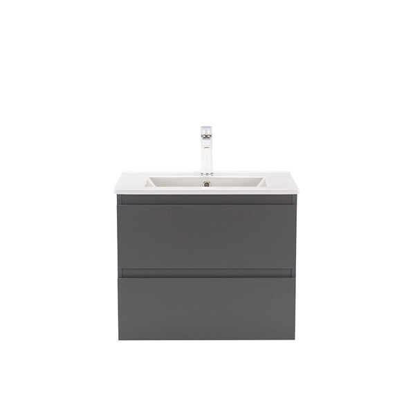 Leziter Masca chiuveta baie Vario Forte 60 cu lavoar, antracit-antracit