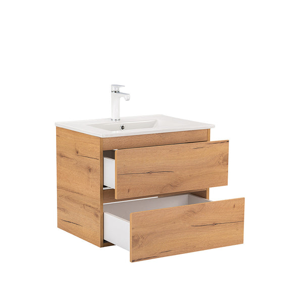 Leziter Masca chiuveta baie Vario Forte 60 cu lavoar, stejar-stejar
