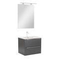 Leziter Set mobilier baie Vario Trim 60, antracit-antracit