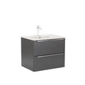 Leziter Masca chiuveta baie Vario Trim 60 cu lavoar, antracit-antracit