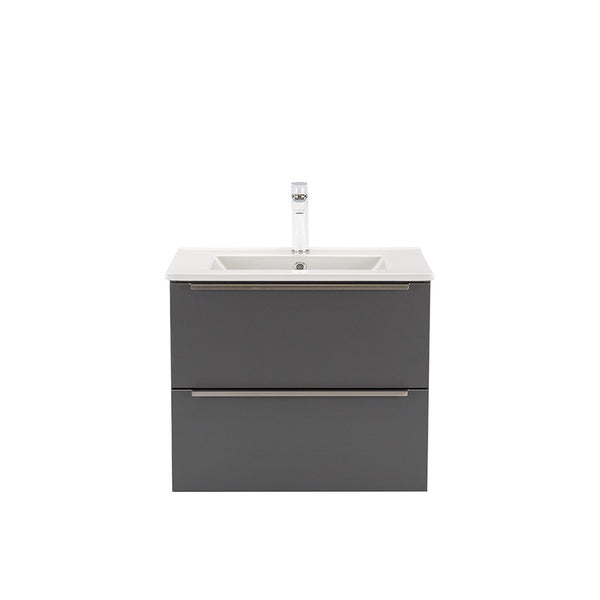 Leziter Masca chiuveta baie Vario Trim 60 cu lavoar, antracit-antracit